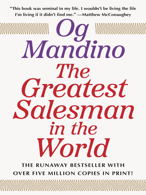 Title details for The Greatest Salesman in the World by Og Mandino - Wait list